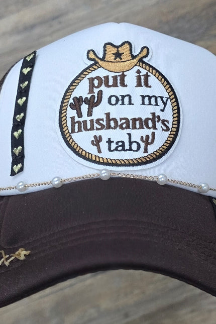 Put It On My Husband's Tab