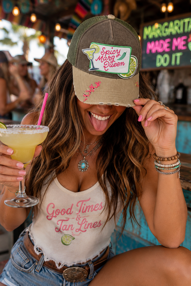 Spicy Marg Queen Trucker